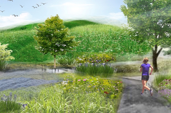 WORK ON THE GROUND BEGINS